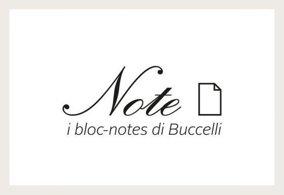 Logo Note, i bloc notes di Buccelli